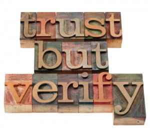 trust verify information governance